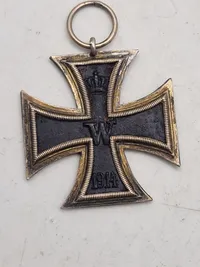 Originalt Tysk Jernkors 2 klasse 1914