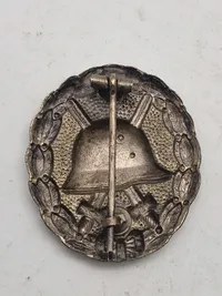 Originalt Tysk såret tegn i sølv ( 2 klasse )