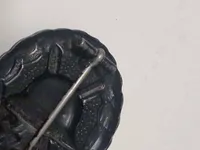 Originalt Tysk WW1 såret tegn 3 klasse sort