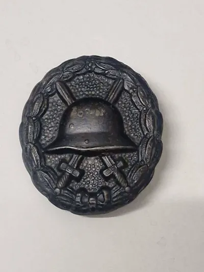 Originalt Tysk WW1 såret tegn 3 klasse sort