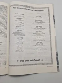 Samling originale medlemsplade fra SS veteran foreningen
