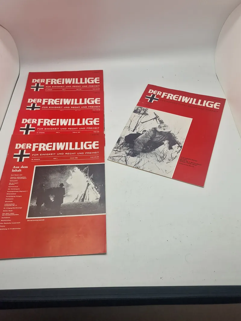 Samling originale medlemsplade fra SS veteran foreningen