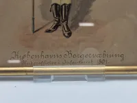 Original Akvarel københavns borgervæbning