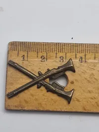Originalt Svensk skydemærke fra brigaden i Sverige WW2