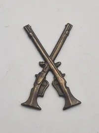 Originalt Svensk skydemærke fra brigaden i Sverige WW2
