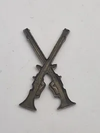Originalt Svensk skydemærke fra brigaden i Sverige WW2