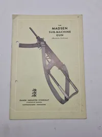 Originalt hæfte om Madsen sjældent