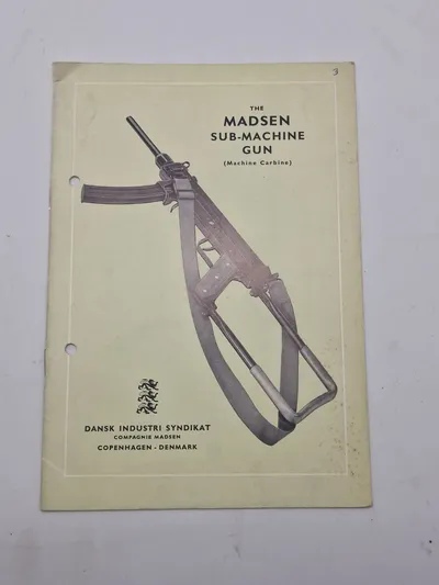 Originalt hæfte om Madsen sjældent
