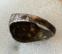 Original tysk “kantinering/dødningehoved ring” - jordfund fra østfronten