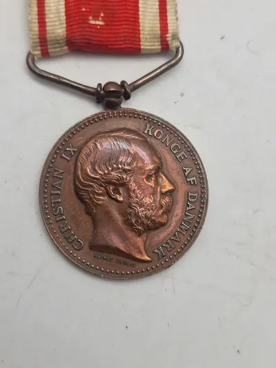 Original Dansk 1864 medalje