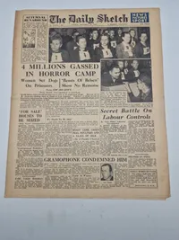 Samling originale Engelske og Amerikanske aviser WW2
