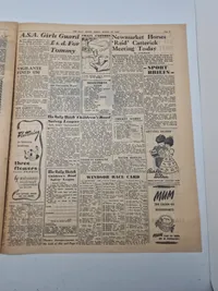 Samling originale Engelske og Amerikanske aviser WW2