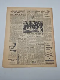 Samling originale Engelske og Amerikanske aviser WW2