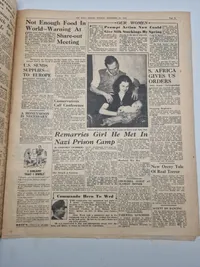 Samling originale Engelske og Amerikanske aviser WW2