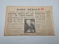 Samling originale Engelske og Amerikanske aviser WW2