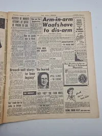Samling originale Engelske og Amerikanske aviser WW2
