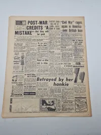 Samling originale Engelske og Amerikanske aviser WW2