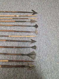 Samling originale Afrikanske pile