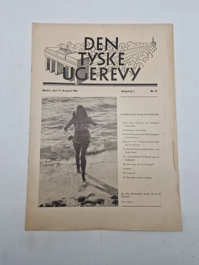 Original den Tyske ugerevy dansksproget propaganda WW2