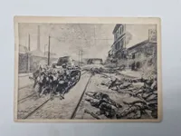 Samling originale Tyske postkort WW2