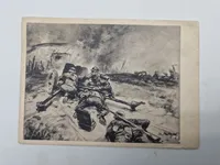 Samling originale Tyske postkort WW2