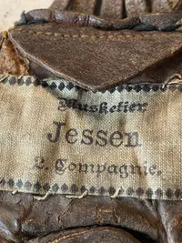 Sjældent originalt omslag til tysk hundetegn - har tilhørt sønderjyde i tysk krigstjeneste under ww1