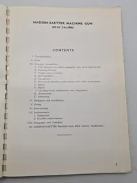 Originalt hæfte om Madsen sjældent