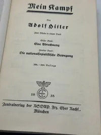 Original Mein Kampf fra 1938