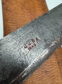 British, WW2, Army JJB Machete and BLG Scabbard, both dated 1943