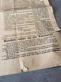 Originalt lot fra den nazistiske organisation -  Landbrugernes sammenslutning - LS blev en nazistisk organisation efter 1939, hvor de havde tæt samarbejde med DNSAP