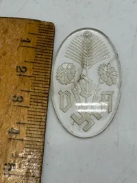 Originalt Tysk glasmærke ww2