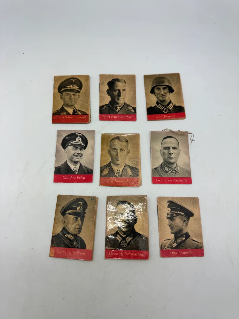 Originale Tyske WHW Ridderkors mini bøger WW2
