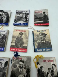 Originale Tyske WHW Adolf Hitler mini bøger WW2