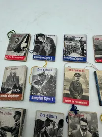 Originale Tyske WHW Adolf Hitler mini bøger WW2