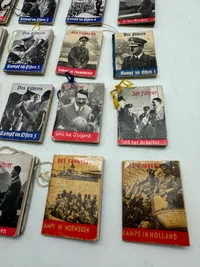 Originale Tyske WHW Adolf Hitler mini bøger WW2