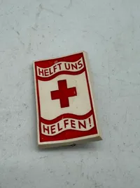 Originalt Tysk WW2 røde kors badge