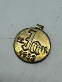 Originalt badge fra Hitlers valgkamp 12-11-1933