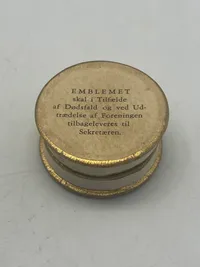 Original tildelingsæske til sygeplejerske nålen (Tom)