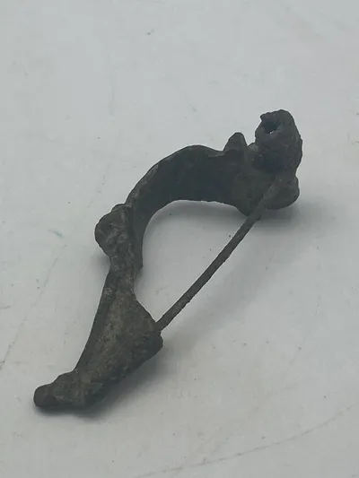 Original dragtfibel - Ældre romersk  jernalder
