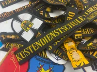 Stor samling DDR bundesmarine striber og patches