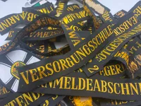Stor samling DDR bundesmarine striber og patches
