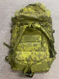 Original “sej” rygsæk fra det danske forsvar, med en sidetaske