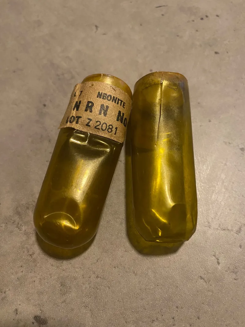 Originale hulborsladninger - deaktiverede