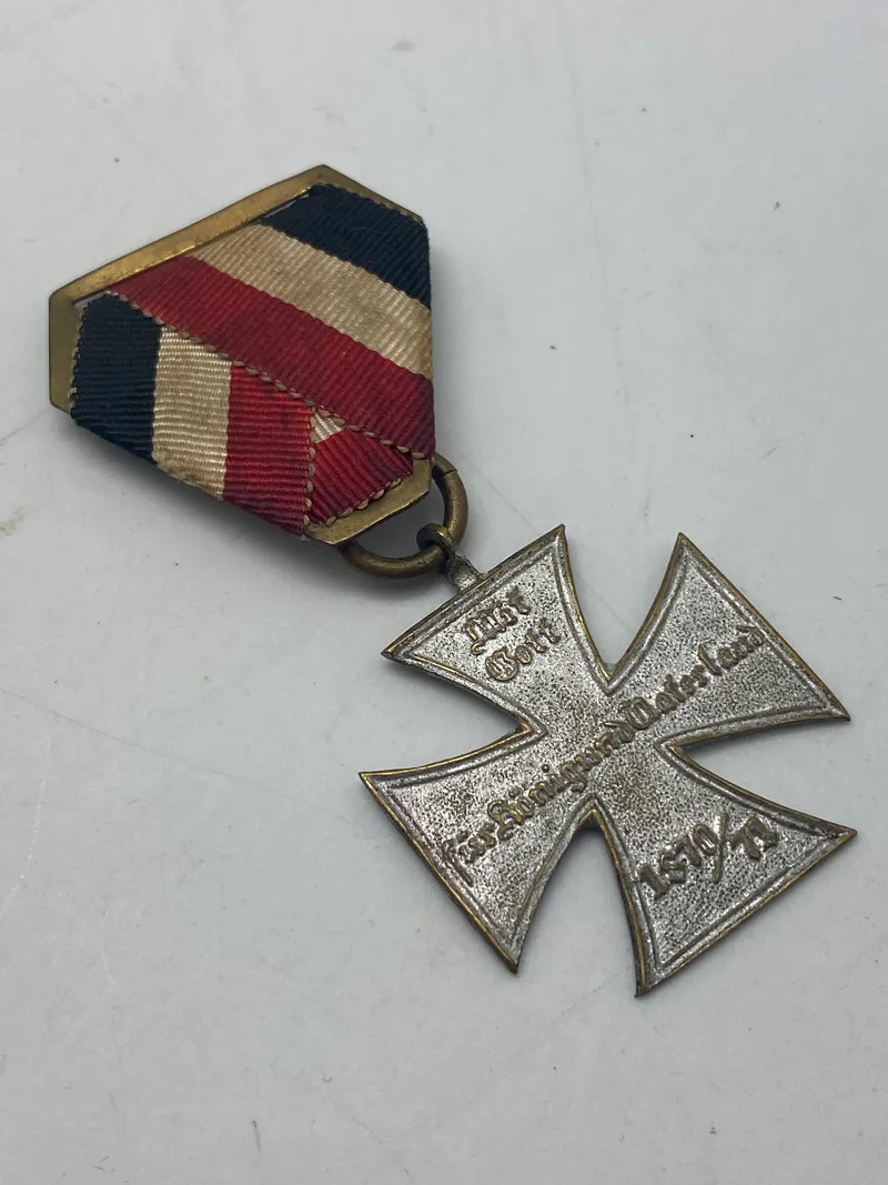 Originalt tysk veteran kors 1870/71