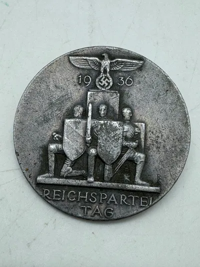Originalt tungt Tysk dags badge