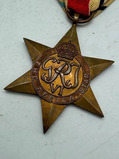 Original Engelsk Africa star