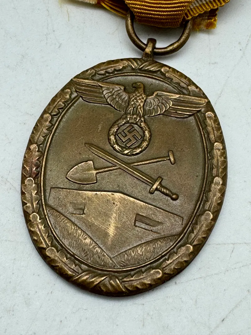 Original Tysk vestvold medalje WW2