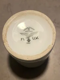 Originalt Luftwaffe krus