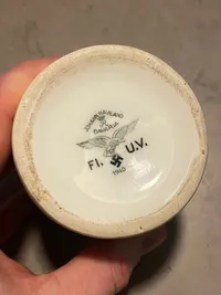Originalt Luftwaffe krus