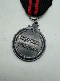 Original finsk deltager medalje vinterkrigen